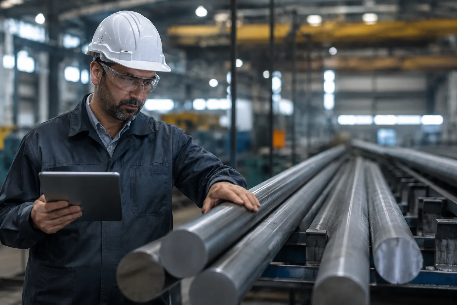 Inspection of stainless steel round bar manufacturing requirements